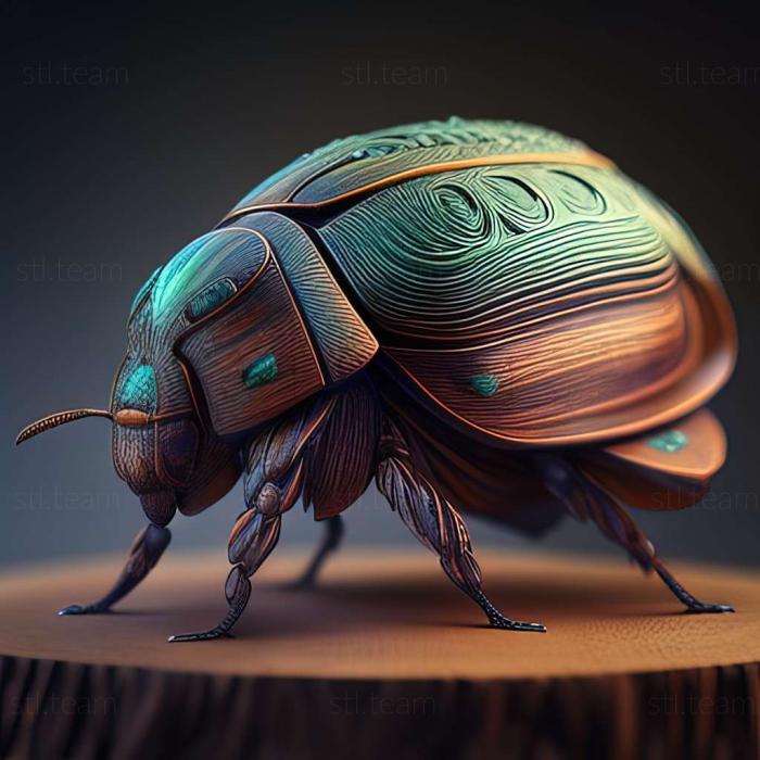 3D модель Chrysolina reitteri (STL)